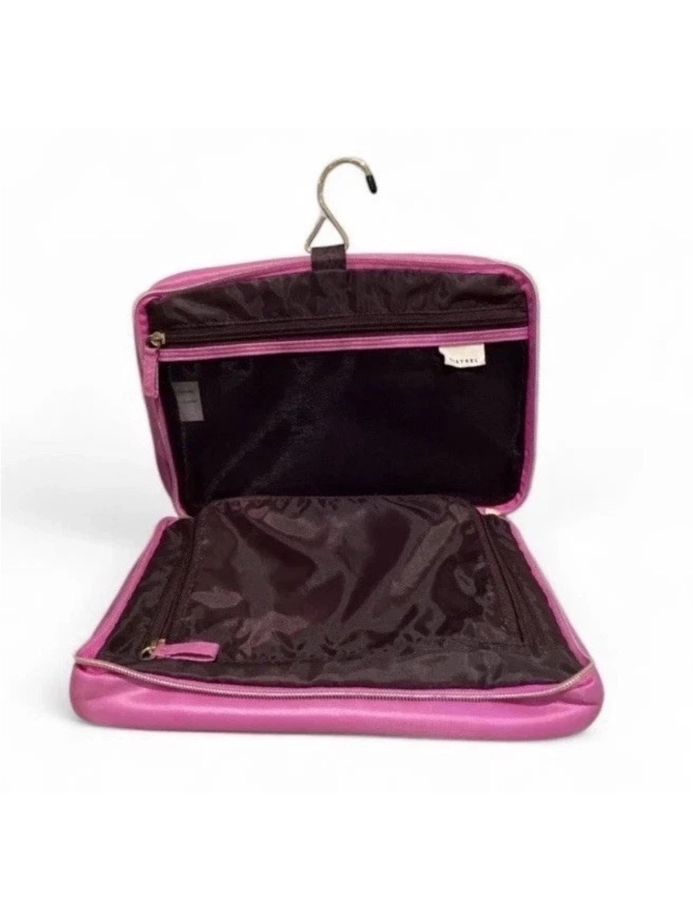 Kestrel Pink Hanging Toiletry Bag Travel Organizer Cosmetic Makeup Case Zip